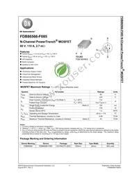 FDB86566-F085 Datasheet Cover