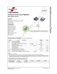 FDBL0330N80 Datasheet Page 2