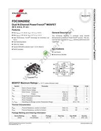 FDC30N20DZ Datasheet Page 2