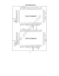 FDC37C665GT-MS Datasheet Page 4
