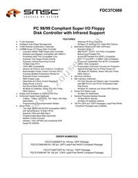 FDC37C669-MT Datasheet Cover
