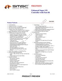FDC37C672-MT Datasheet Cover