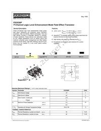 FDC636P Datasheet Cover