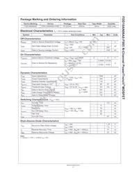 FDD10AN06A0 Datasheet Page 2