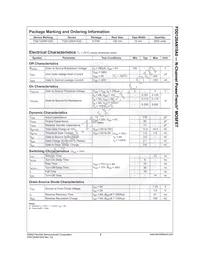 FDD120AN15A0 Datasheet Page 3