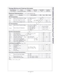 FDD13AN06A0-F085 Datasheet Page 2