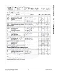FDD3N40TM Datasheet Page 3