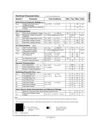 FDD5612 Datasheet Page 2