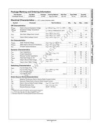 FDD5N50FTM-WS Datasheet Page 2