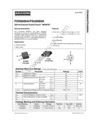 FDD6680A Datasheet Cover