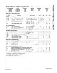 FDD6N20TF Datasheet Page 2