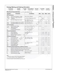 FDD6N25TM Datasheet Page 3