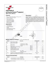 FDD7N25LZTM Datasheet Page 2