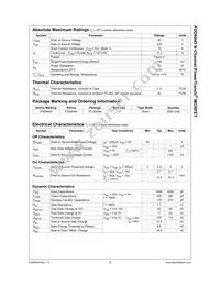 FDD8445 Datasheet Page 3