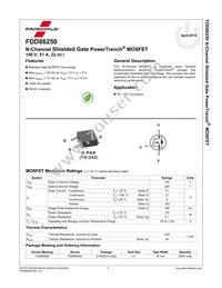 FDD86250 Datasheet Page 2