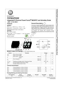 FDFMA2P029Z-F106 Datasheet Cover