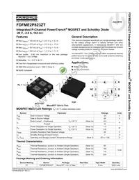 FDFME2P823ZT Datasheet Page 2