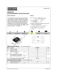 FDFS6N303 Datasheet Cover