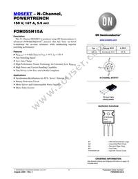 FDH055N15A Datasheet Cover