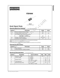 FDH444_T50R Datasheet Page 2