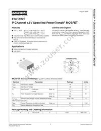 FDJ1027P Datasheet Cover