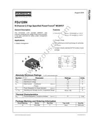 FDJ128N_F077 Datasheet Cover