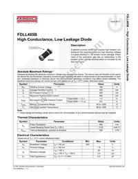 FDLL485B Datasheet Page 2