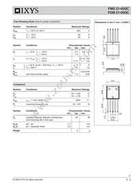 FDM21-05QC Datasheet Page 2