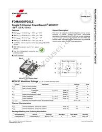 FDMA008P20LZ Datasheet Cover