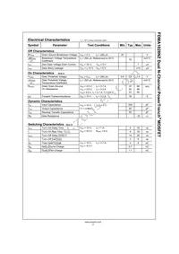 FDMA1028NZ-F021 Datasheet Page 2