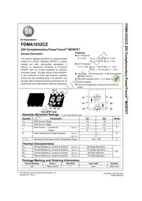 FDMA1032CZ Datasheet Cover