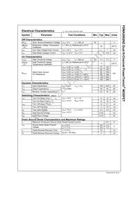 FDMA2002NZ Datasheet Page 3