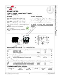 FDMA3023PZ Datasheet Page 2