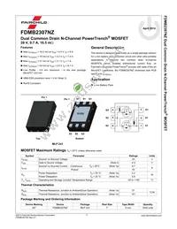 FDMB2307NZ Datasheet Page 2