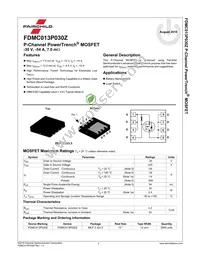 FDMC013P030Z Datasheet Page 2