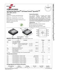 FDMC2512SDC Datasheet Page 2