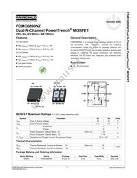 FDMC6890NZ Datasheet Page 2