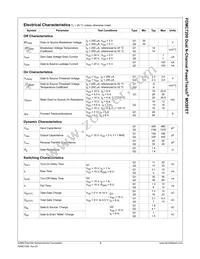 FDMC7200 Datasheet Page 3