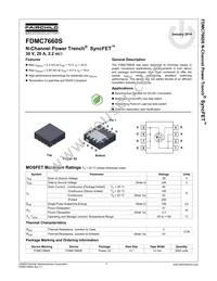 FDMC7660S Datasheet Page 2