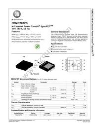 FDMC7672S-F126 Datasheet Cover