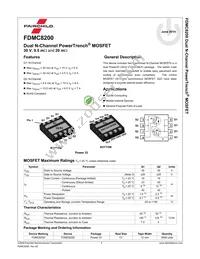 FDMC8200 Datasheet Page 2