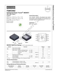 FDMC8462 Datasheet Page 2