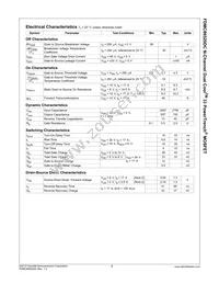 FDMC86520DC Datasheet Page 3