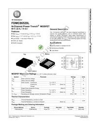 FDMC86520L Datasheet Cover