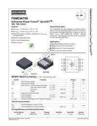 FDMC8678S Datasheet Cover