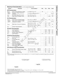 FDMD8260L Datasheet Page 3