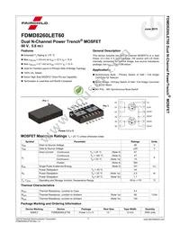 FDMD8260LET60 Datasheet Page 2