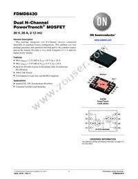 FDMD8430 Datasheet Cover