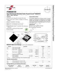 FDMD86100 Datasheet Page 2