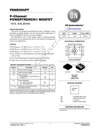 FDME905PT Datasheet Cover